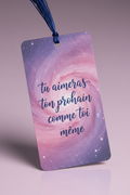 Tu aimeras ton prochain - Marque page By Bea